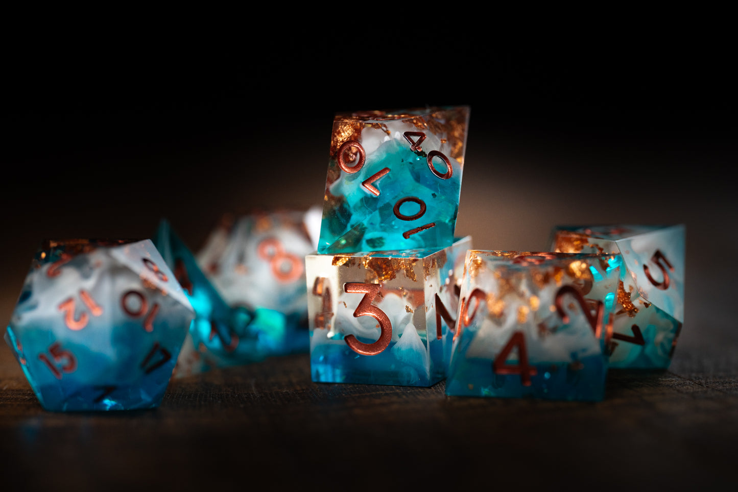 Starfall Lagoon Dice Set