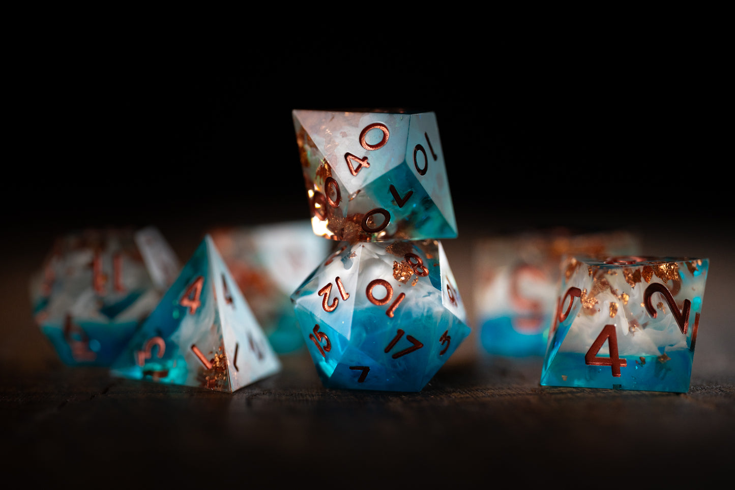 Starfall Lagoon Dice Set