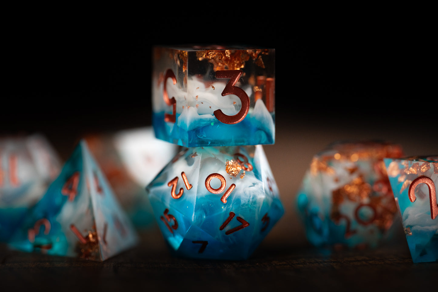 Starfall Lagoon Dice Set