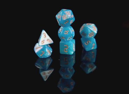 Blue Deaden Dice Set