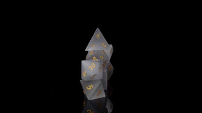 Moonshade Shards Gemstone Dice Set