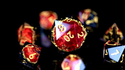 Inferno's Heart + Chonk 35mm D20 8 Piece Set