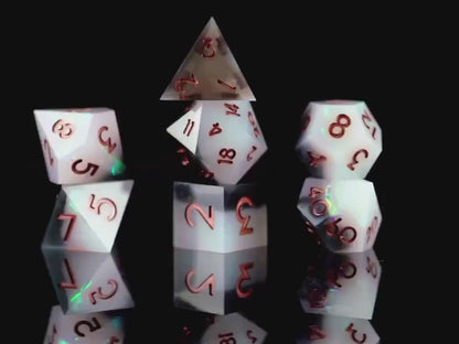 Obsidian Nebula Space Dice Set