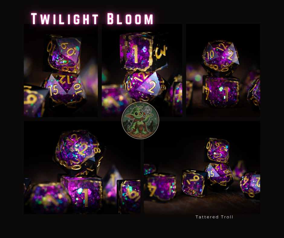 Twilight Bloom Dice Set