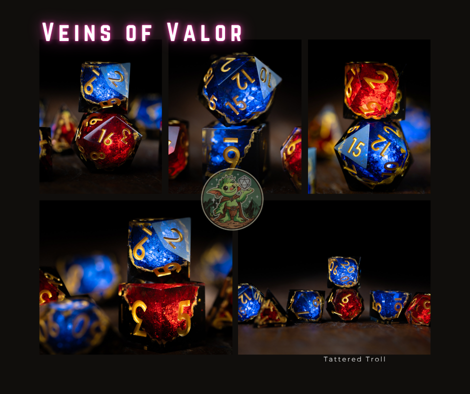 Frozen Echo Dice Set