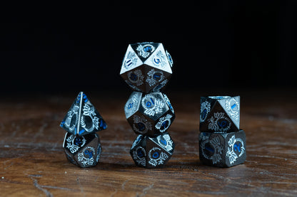 Steel Wind Metal Dice Set